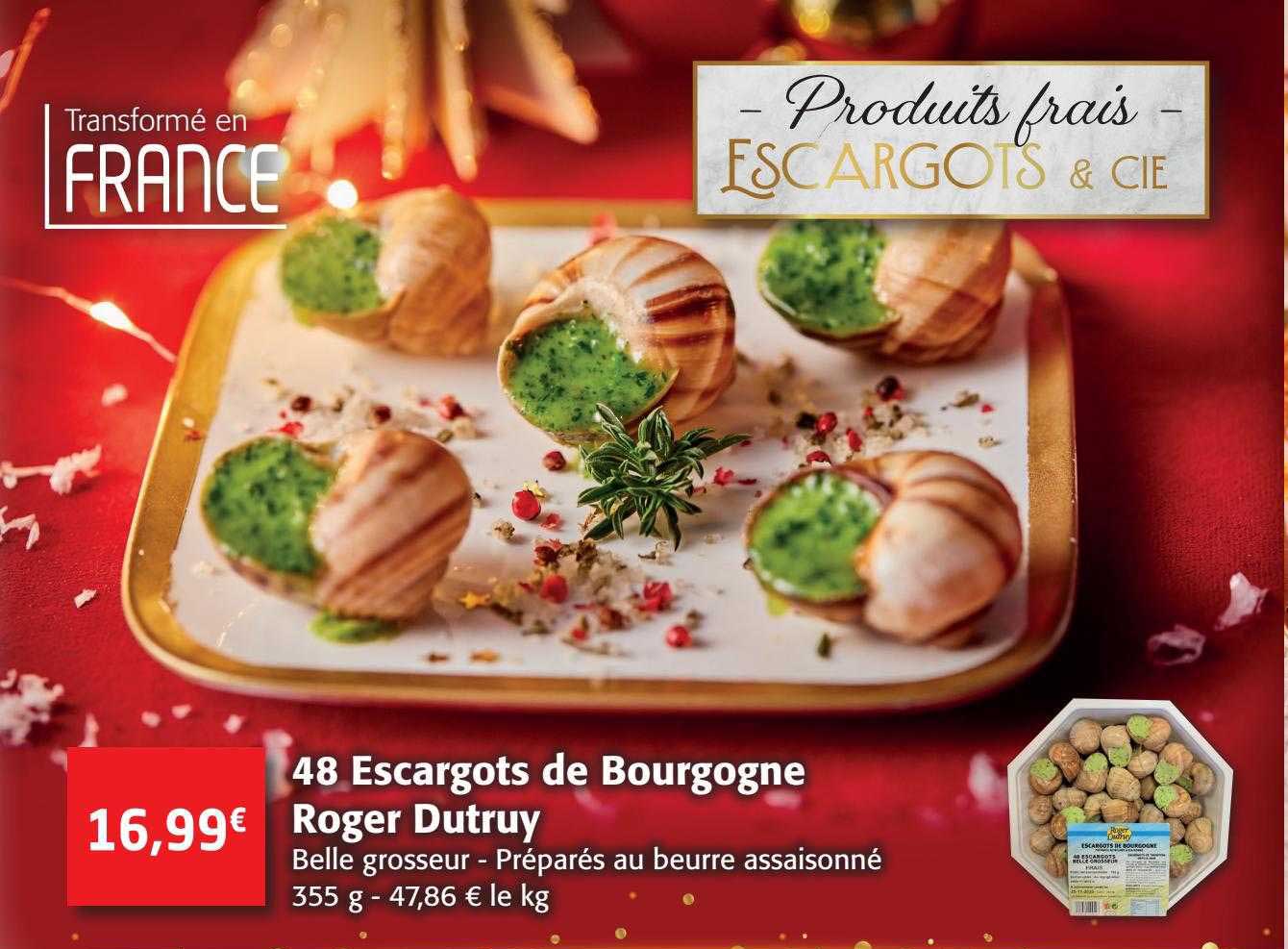 48 escargots de bourgogne roger dutruy