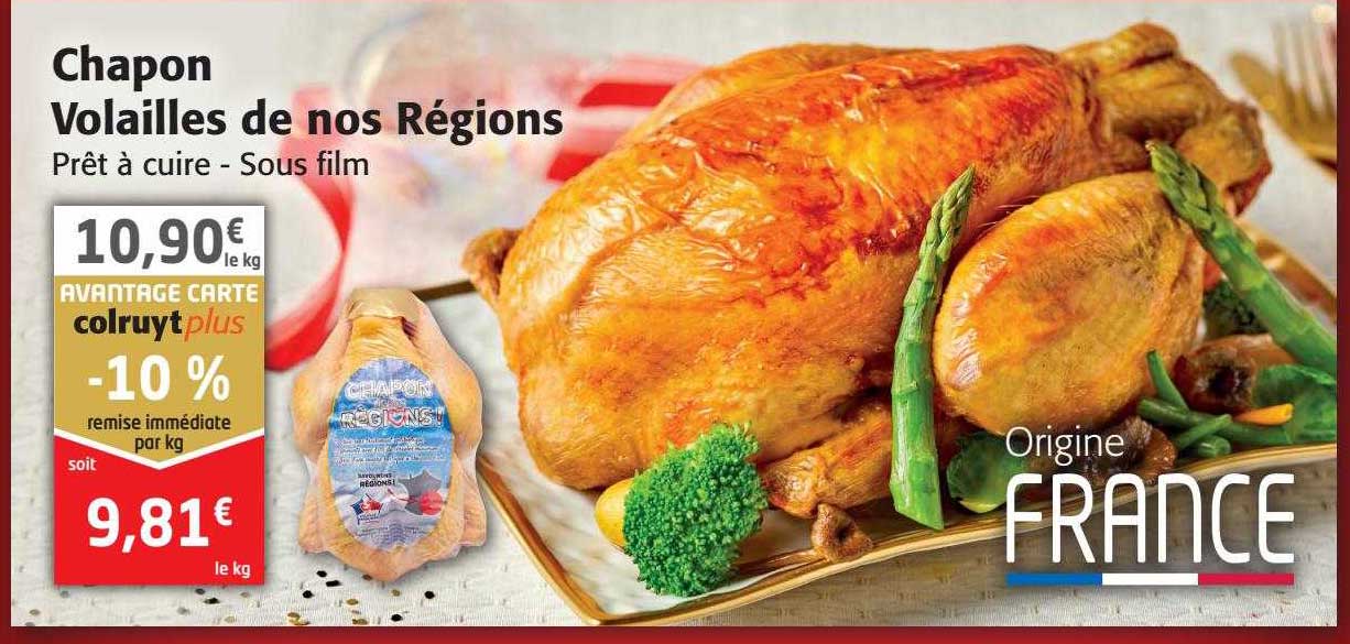 chapon volailles de nos régions
