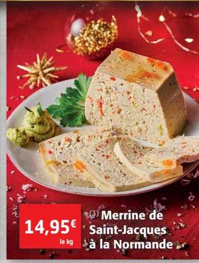 merrine de saint-jacques à la normande