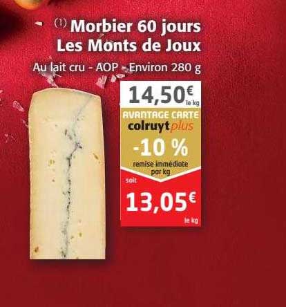 Morbier 60 Jours Les Monts De Joux