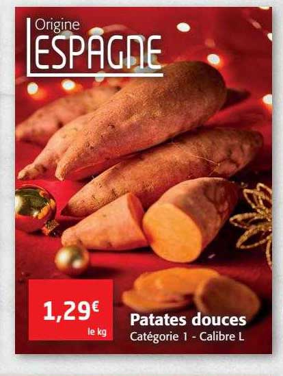 patates douces