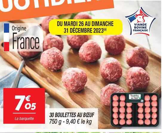 30 Boulettes Au Boeuf