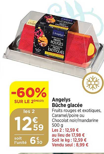 Angelys Bûche Glacée