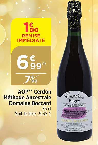aop cerdon méthode ancestrale domaine boccard
