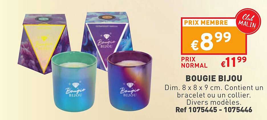 bougie bijou
