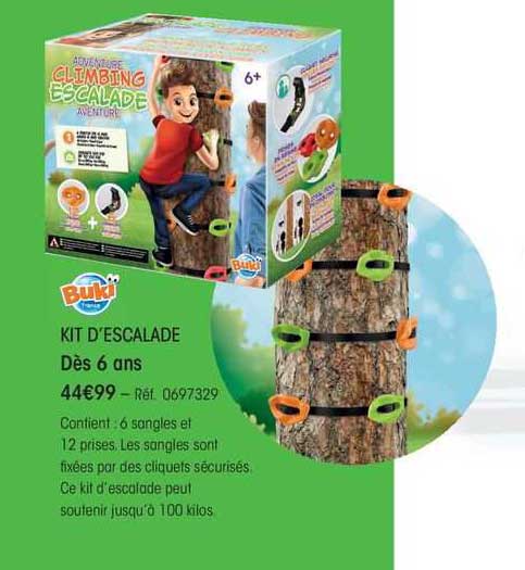 buki kit d'escalade