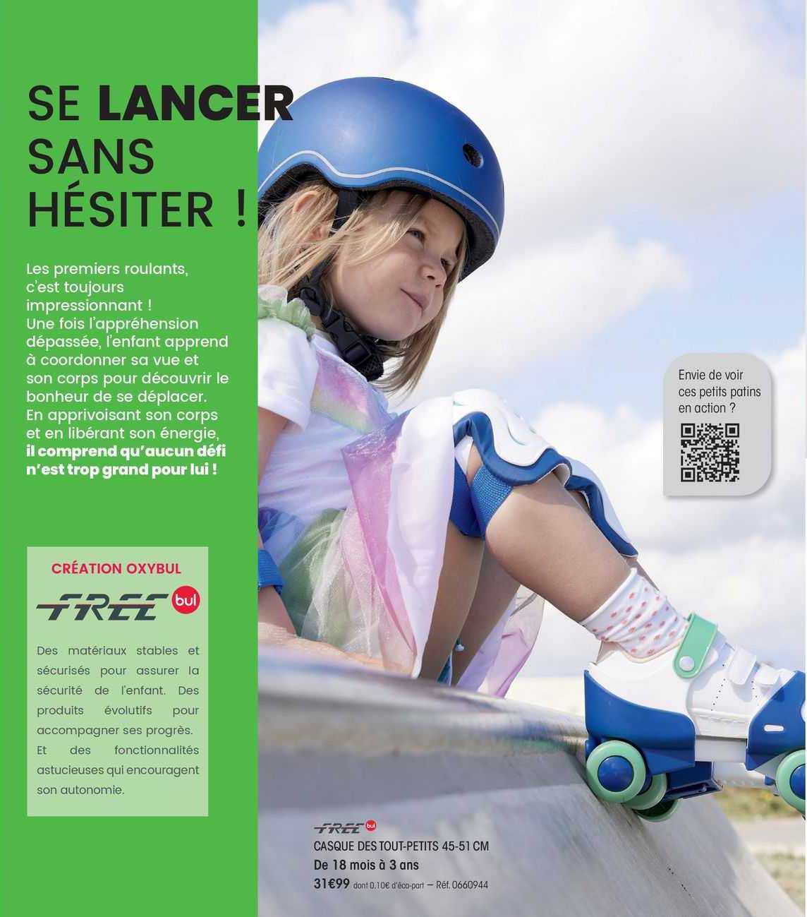 casque des tout-petits 45-51 cm free