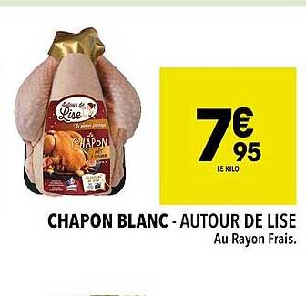 chapon blanc - autour de lise