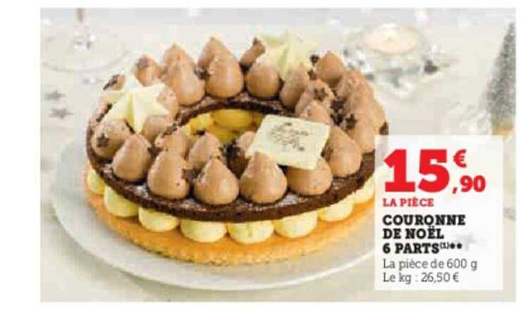 Couronne De Noël 6 Parts