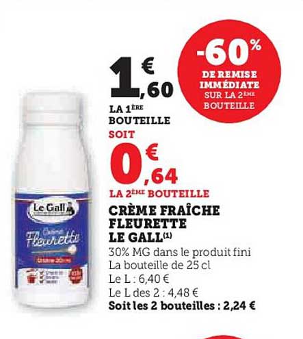 creme fraiche fleurette le gall