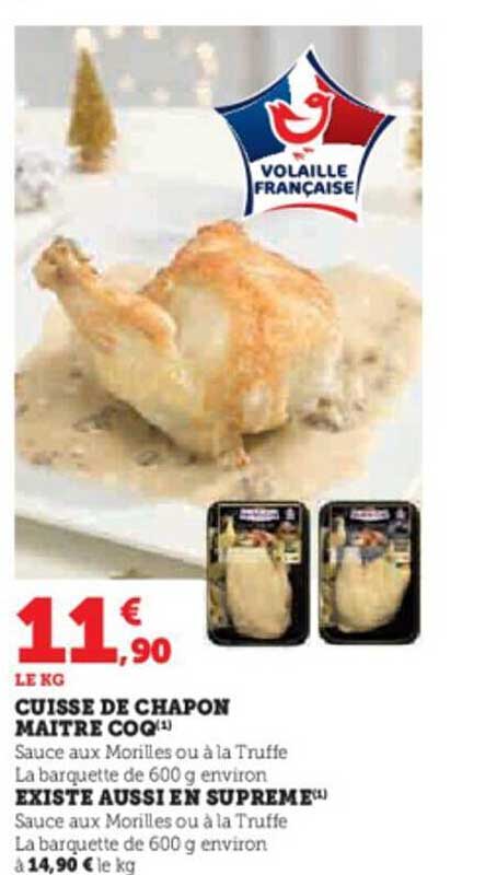 Cuisse De Chapon Maître Coq