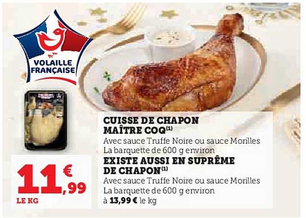 cuisse de chapon maitre coq