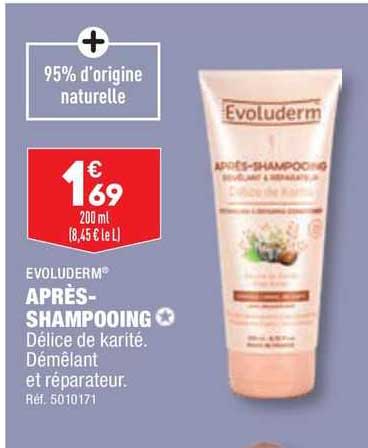 Evoluderm Après-shampooing