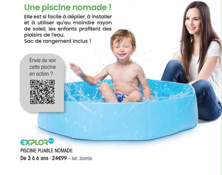 explor piscine pliable nomade