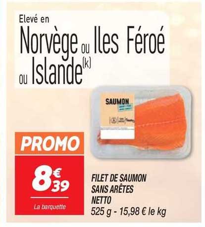 filet de saumon sans arêtes