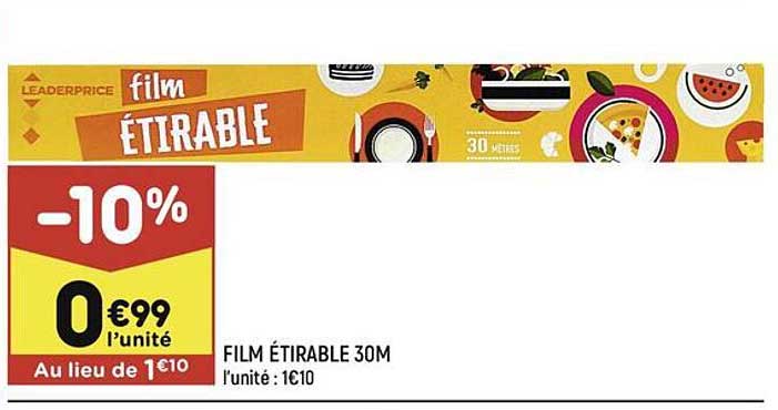 film étirable 30m