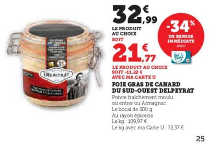 foie gras de canard du sud-ouest delpeyrat