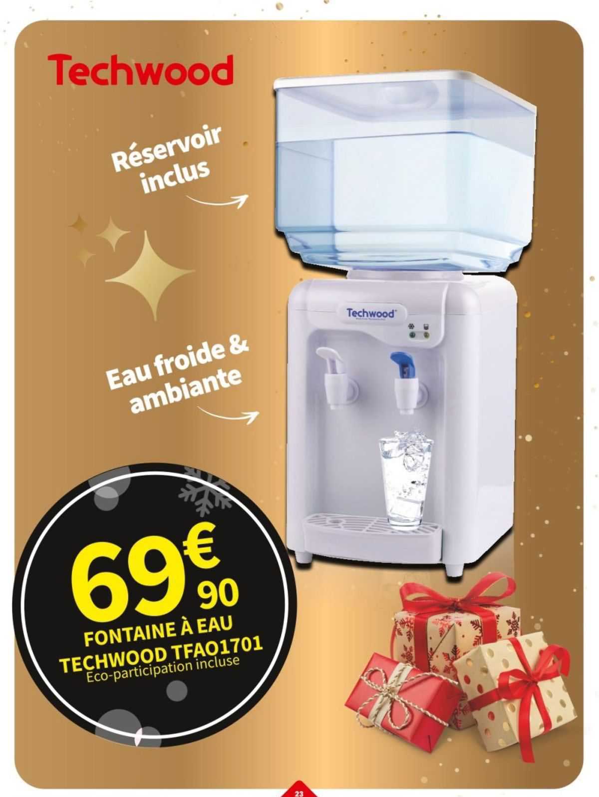 Fontaine à Eau Techwood Tfao1701