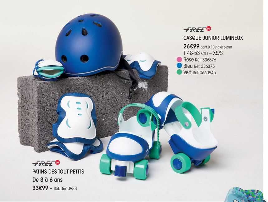 free patins des tout-petits