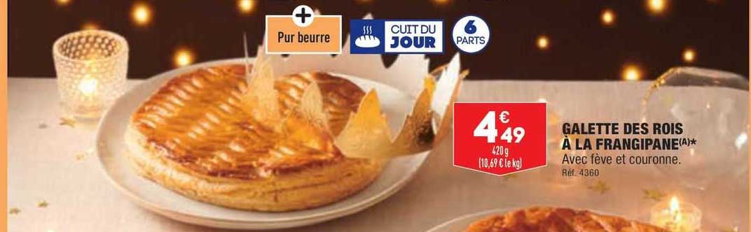 galette des rois à la frangipane