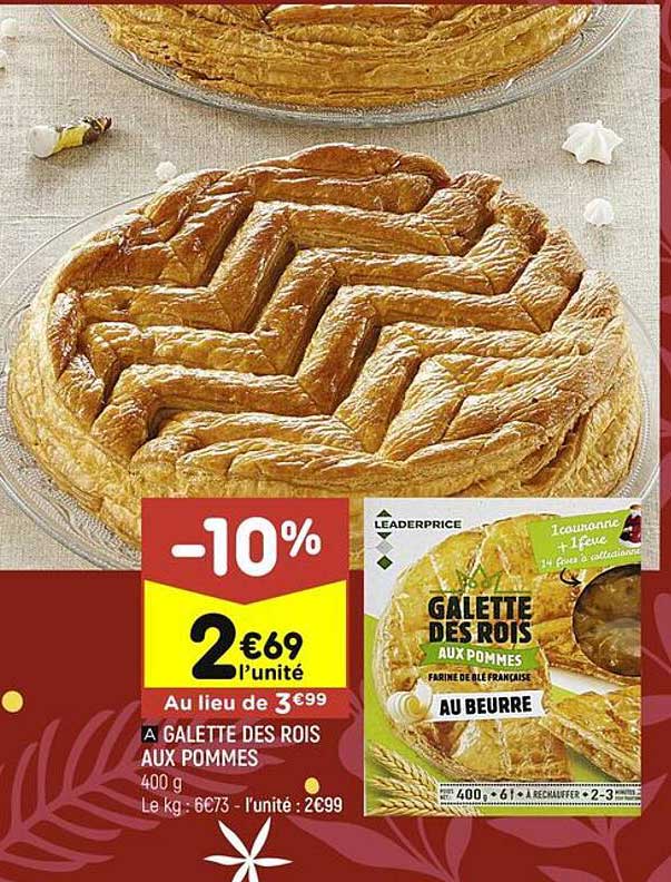 galette des rois aux pommes