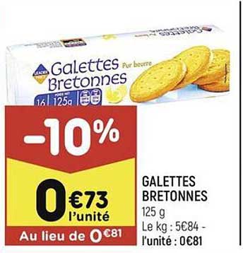 Galettes Bretonnes