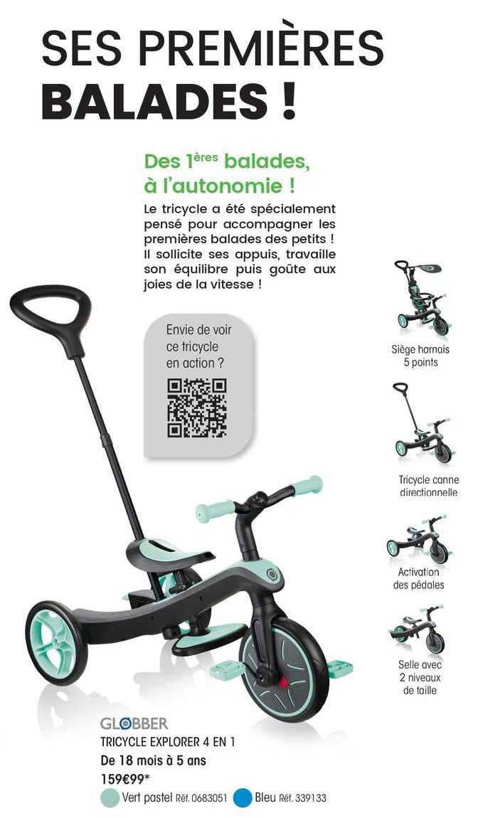 globber tricycle explorer 4 en 1