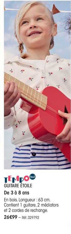 Guitare étoil Tempo