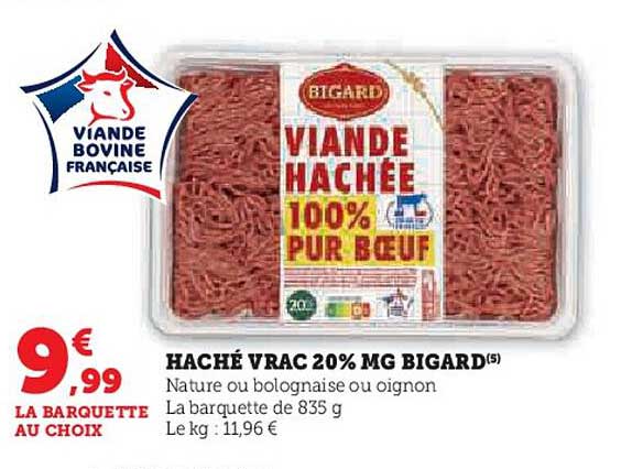 Hache Vrac 20% Mg Bigard