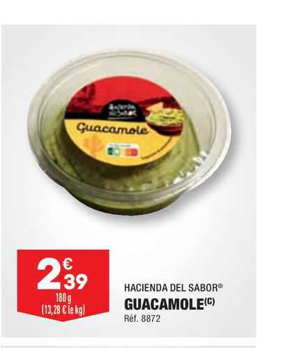 hacienda del sabor guacamole