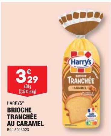 Harrys Brioche Tranchée Au Caramel