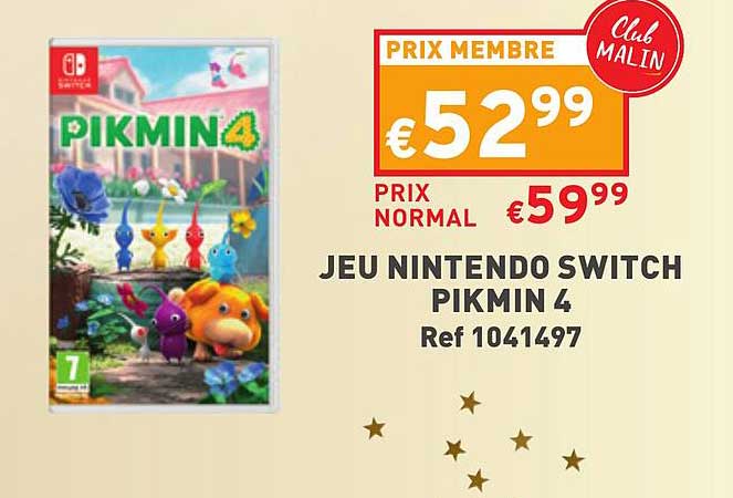 Jeu Nintendo Switch Pikmin 4