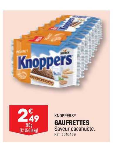 Knoppers Gaufrettes