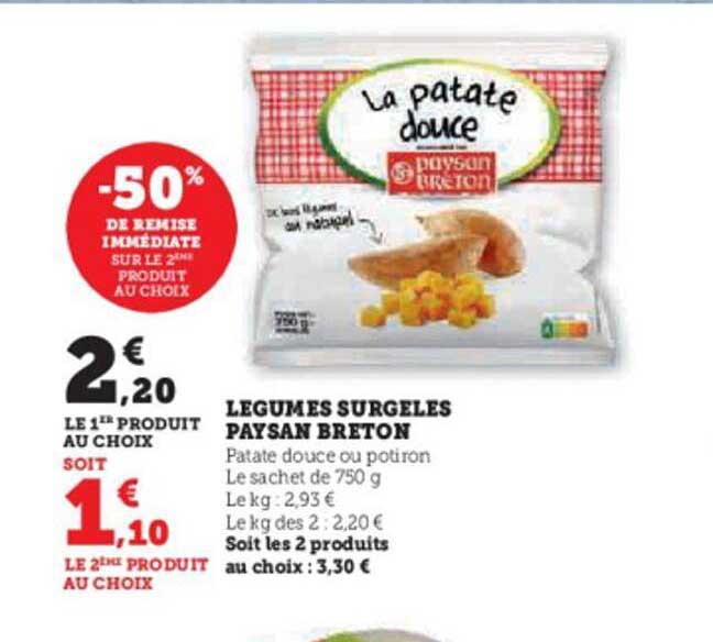 legumes surgeles paysan breton