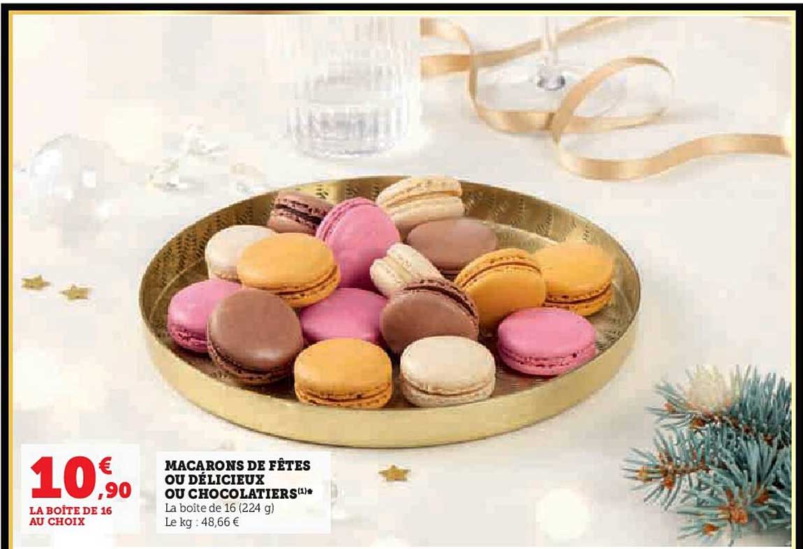 Macarons De Fetes Ou Deliceux Ou Chocolatiers