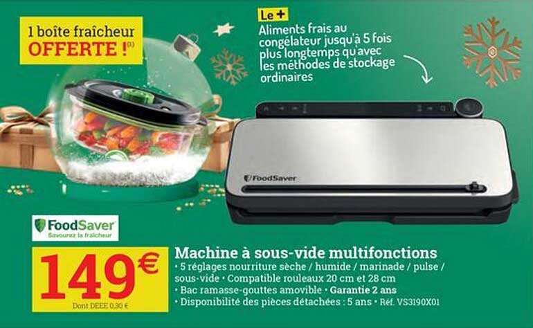 machine à sous-vide multifonctions foodsaver