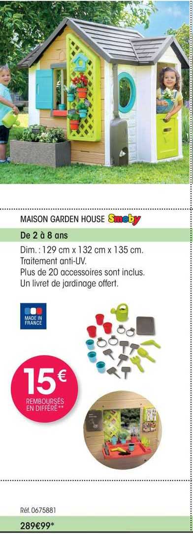 Maison Garden House Smoby