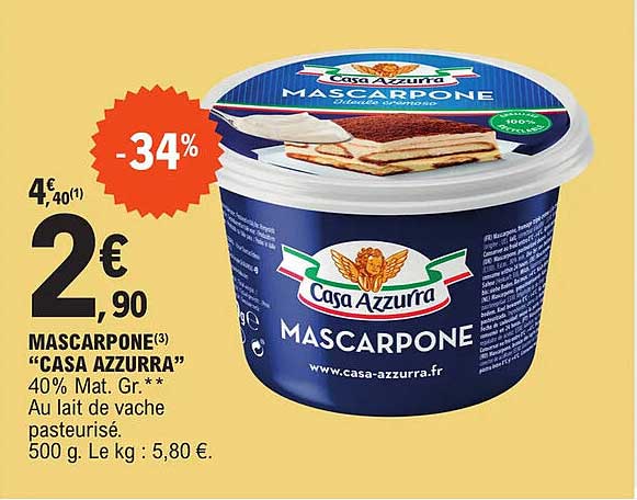 mascarpone "casa azzurra"