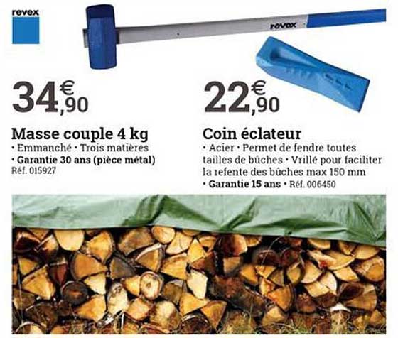 masse couple 4 kg coin éclateur