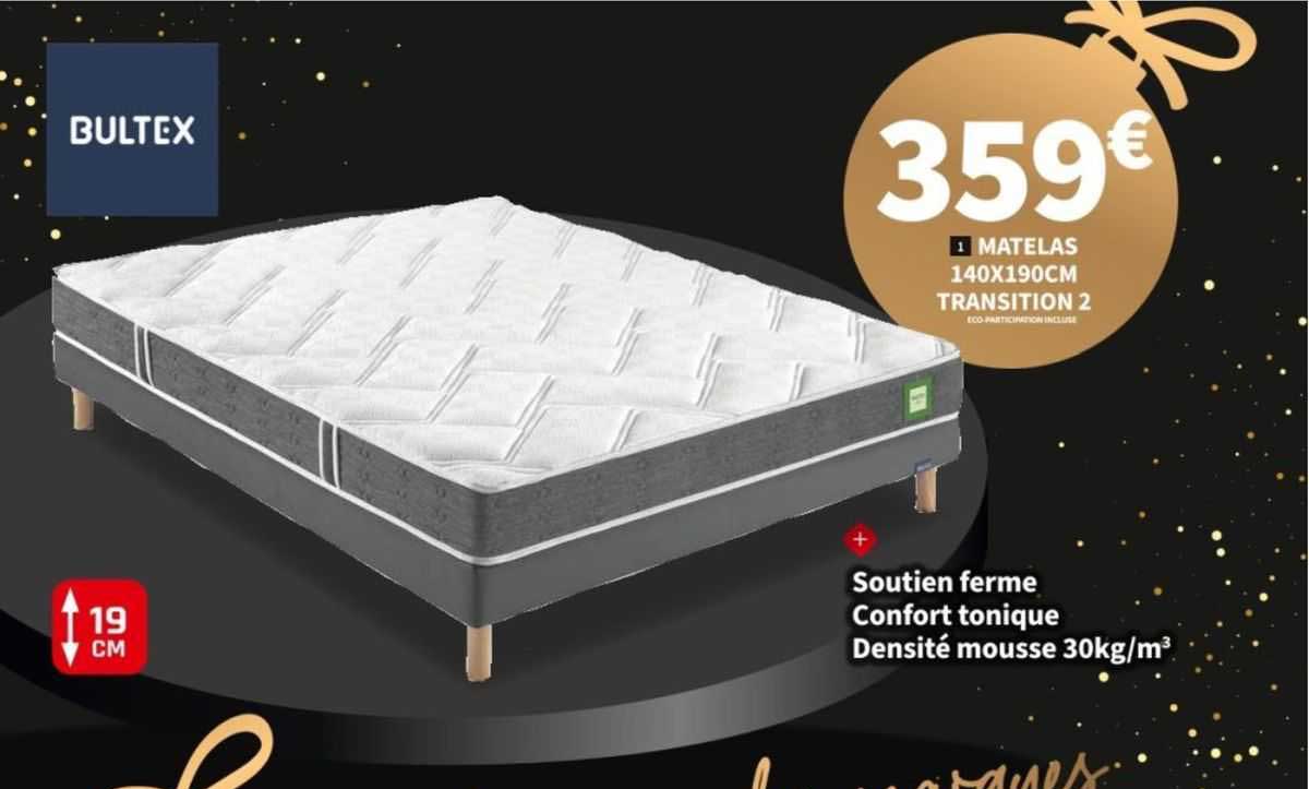 matelas 140x190cm transition 2