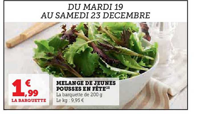 Mélange De Jeunes Pousses En Fête