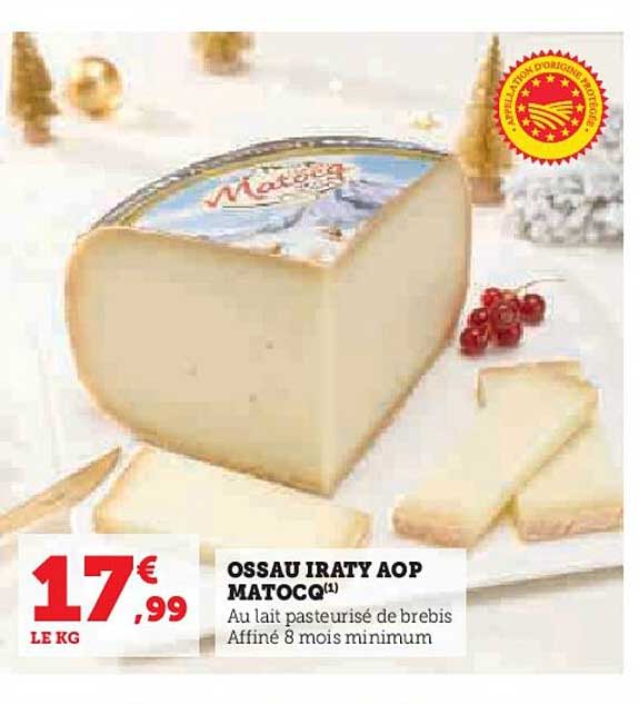 ossau iraty aop matocq