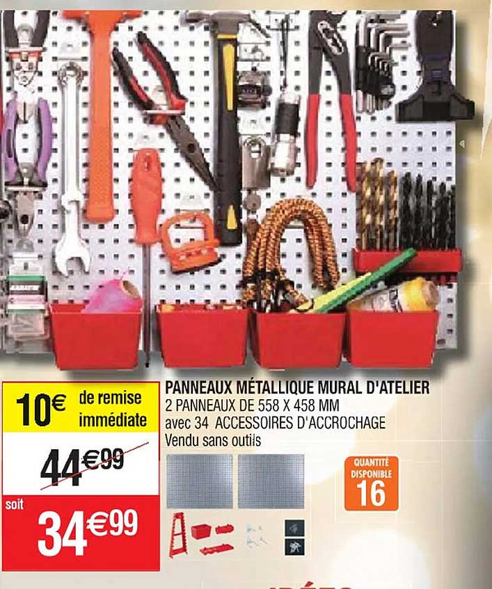 Panneaux Métallique Mural D'atelier