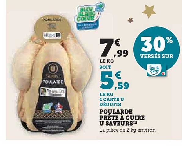 poularde prete a cuire u saveurs