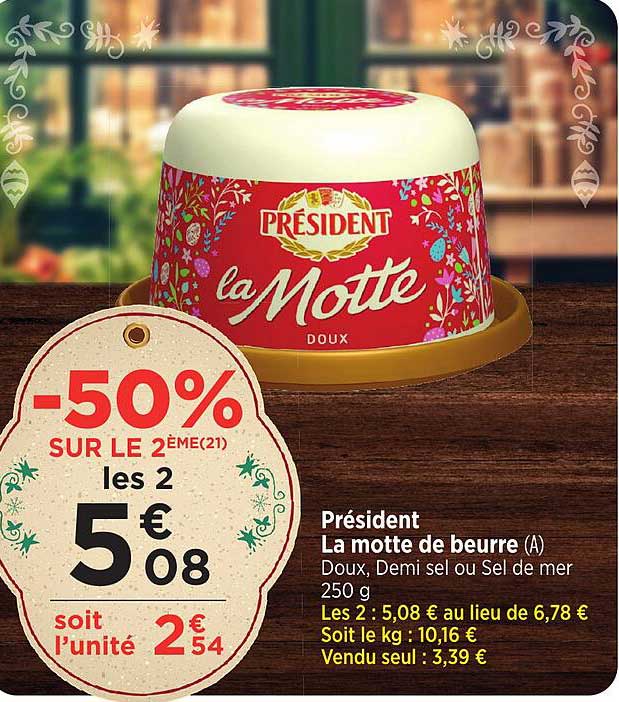 président  la motte de beurre