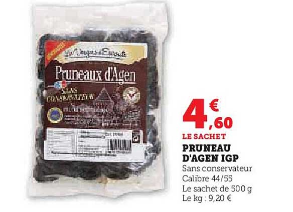 pruneau d'agen igp