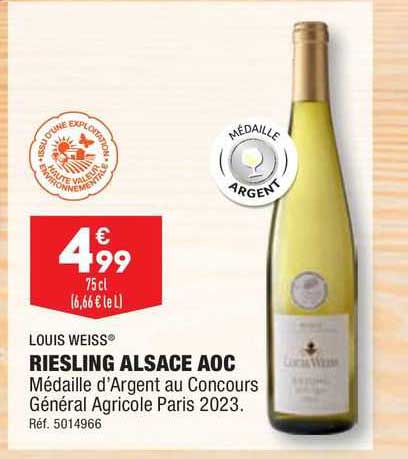 riesling alsace aoc louis weiss