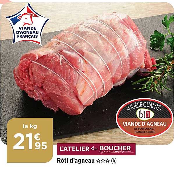 rôti d'agneau