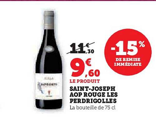 saint-joseph aop rouge les perdrigolles