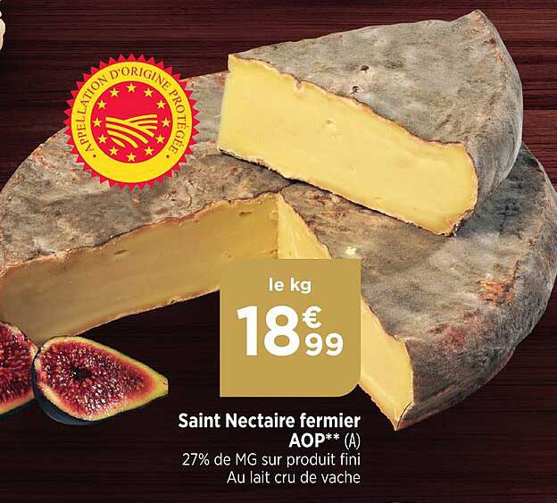 saint nectaire fermier aop
